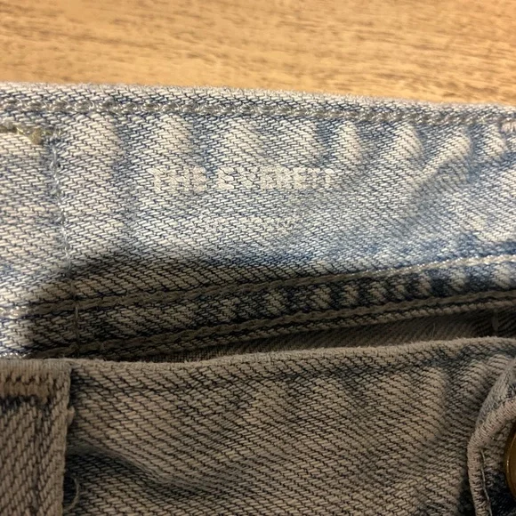 AG Everett Slim Straight Jeans Light Blue Faded Denim Size 31 33 W31 L33 31R - Picture 8 of 8